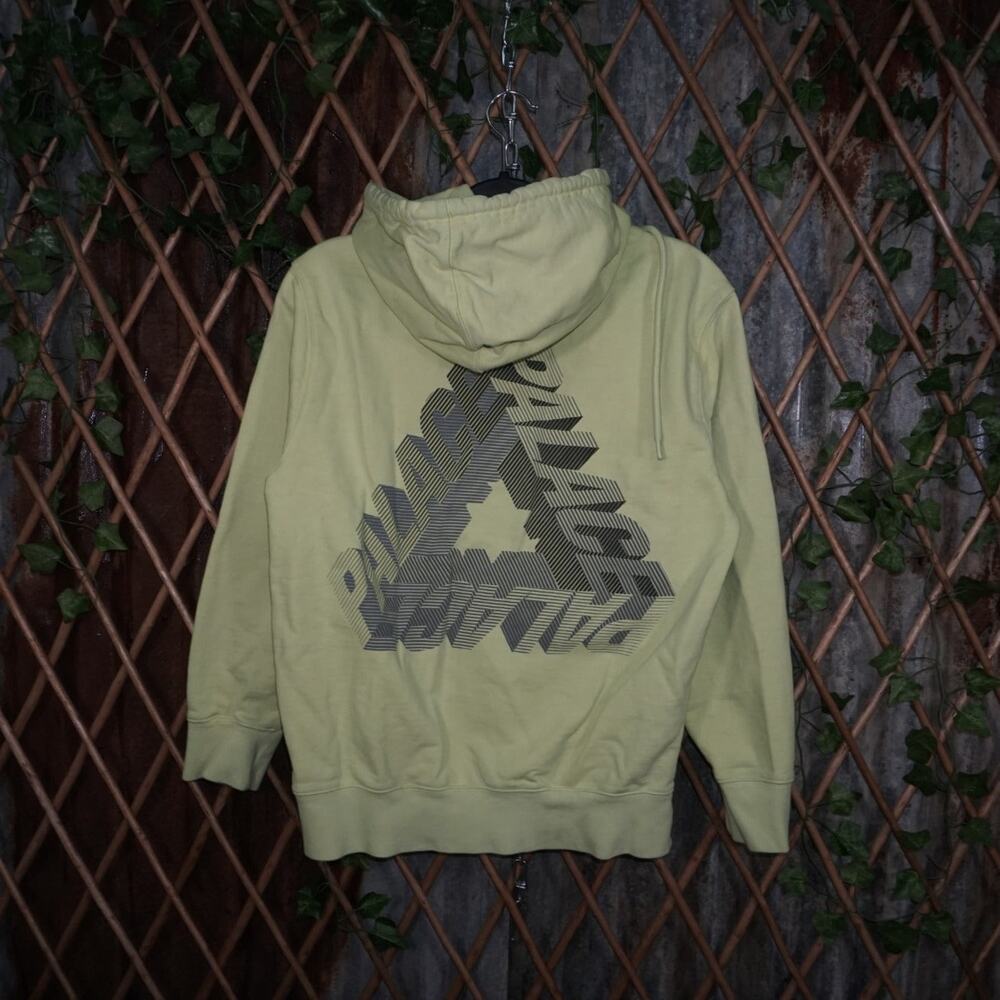 S -Palace hypebeast triferg spellout lime green skate Hoodie